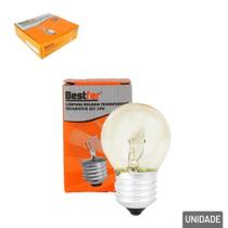 Lâmpada de Bolinha 127V 15W E27 Transparente - Tudo em Caixa