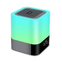 Lâmpada de cabeceira Night Light Aisuo 5 em 1 com alto-falante Bluetooth