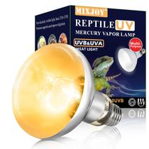 Lâmpada de calor para répteis MIXJOY 100W Full Spectrum UVA UVB Sun Light