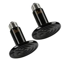 Lâmpada de calor para répteis Simple Deluxe 100W Emissor de calor cerâmico x2 Lâmpada de calor para répteis Simple Deluxe 100W Emissor de calor cerâmico x2