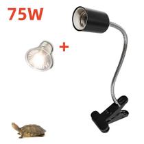Lâmpada De Calor Rotativa Para Répteis Com Luz UVA UVB 25-75W, Luz De Aquecimento Com Clipe Para Lâmpada De Calor Rotativa Para Répteis Com Luz UVA UVB 25-75W, Luz De Aquecimento Com Clipe Para