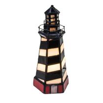 Lâmpada de destaque Meyda Tiffany Cape Hatteras Lighthouse 10cm