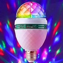 Lâmpada de Efeito RGB Giratório para Eventos Iluminação Colorida Lâmpada de Efeito RGB Giratório para Eventos Iluminação Colorida