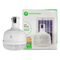 Lâmpada De Emergência 38w Led Com Painel Solar
