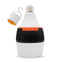 Lampada de Emergencia Bulbo Led Com Base E27 Recarregavel Multifunção 30W Lampada de Emergencia Bulbo Led Com Base E27 Recarregavel Multifunção 30W