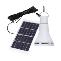Lâmpada De Emergência Com Luz Solar Carregada Por USB À Prova D'água Para Barraca De Acampamento Ao