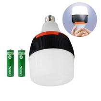 Lâmpada De Emergência De Led Liga Após Faltar Energia Cor Branco 110v/220v