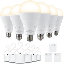 Lâmpada de emergência DEBAOBULB Recarregável 9W 3000K 120V Lâmpada de emergência DEBAOBULB Recarregável 9W 3000K 120V