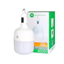 Lâmpada de Emergência Led 38W Com Bateria Recarregável Potente Bivolt