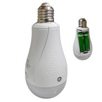 Lampada de Emergencia LED Inteligente Recarregavel E27 Potente Pesca Trilha Queda de Energia Camping Multiuso Resistente