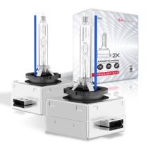 Lâmpada de faróis Sinoparcel D1S Xenon HID 8000K 35W Pacote com 2