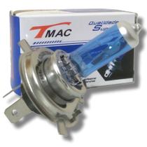 Lampada de farol h4 12v 35x35w super branca para motos titan cg xtz yes factor soquete universal todas