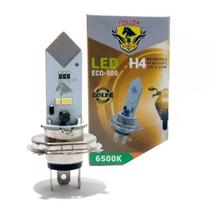 Lâmpada de Farol H4 de Led 6500K Efeito Xenon Moto Cg Fan Titan Start Yes Pop 110 Bros Ybr Twister