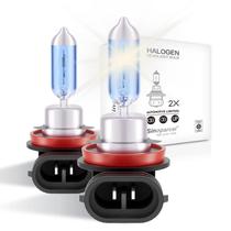 Lâmpada de farol halógena Sinoparcel H11 55W 12V Pacote com 2