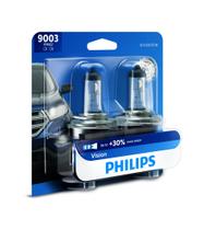 Lâmpada de farol PHILIPS 9003 Vision Upgrade 30% mais Vision 2Pk Lâmpada de farol PHILIPS 9003 Vision Upgrade 30% mais Vision 2Pk