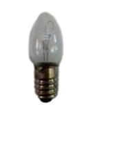 Lâmpada de Filamento 12V E-10 Pisca Pisca COMBO DE 5 PECAS