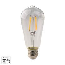 Lampada De Filamento De Led St58 E27 4,5W 480Lm 2700K 127 22 TRANSPARENTE - Bella Iluminação