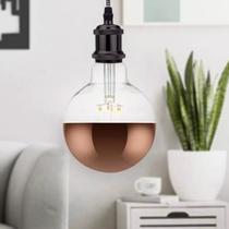 Lâmpada de Filamento G95 6W - Beleza e Funcionalidade para Criar Ambientes Aconchegantes