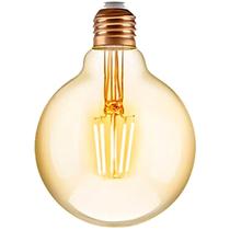 Lâmpada de Filamento Led 4w Bivolt E27 2200K Luz Amarela Acolhedora Para Casa