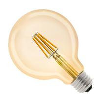 Lâmpada de Filamento Led Âmbar 2200K Globo G95 4W - Noll Led Lâmpada de Filamento Led Âmbar 2200K Globo G95 4W - Noll Led