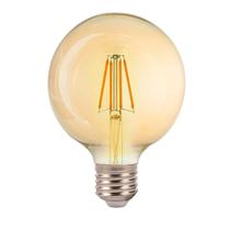 Lâmpada de Filamento Led Âmbar 4W G80 Noll Led 2200K Lâmpada de Filamento Led Âmbar 4W G80 Noll Led 2200K
