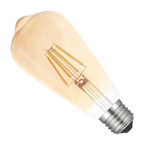 Lâmpada De Filamento Led Âmbar 4W ST64 - Noll Led - 2200K Lâmpada De Filamento Led Âmbar 4W ST64 - Noll Led - 2200K