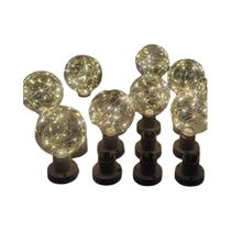 Lâmpada De Fio De Cobre LED Colorida Com Efeito Céu Estrelado Para Decoração Interna De Natal Em