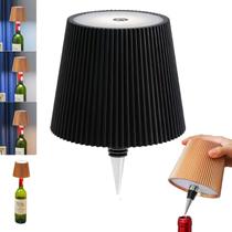 Lâmpada de garrafa sem fio HOUAGI Luz LED recarregável para garrafas de vinho