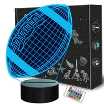 Lâmpada de ilusão 3D Night Light FULLOSUN Football para crianças