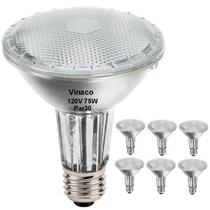 Lâmpada de inundação halógena Vinaco PAR30 Long Neck 75W 2800K