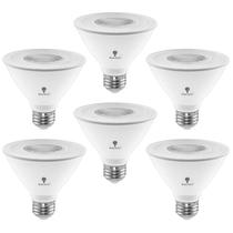 Lâmpada de inundação LED Bluex Bulbs PAR30 10W 850lm 3000K, pacote com 6 Lâmpada de inundação LED Bluex Bulbs PAR30 10W 850lm 3000K, pacote com 6