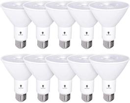 Lâmpada de inundação LED Bluex Bulbs PAR30 12W 900lm 6000K, pacote com 10 Lâmpada de inundação LED Bluex Bulbs PAR30 12W 900lm 6000K, pacote com 10