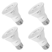 Lâmpada de inundação LED LUXRITE PAR20 7W 550lm 2700K-5000K (pacote com 4)