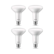 Lâmpada de inundação LED PHILIPS BR30 15W = 100W 1400lm 5000K E26, pacote com 4