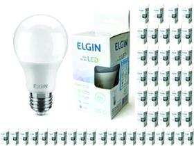 Lâmpada de Led 9w A60 Bivolt E27 Branco Frio 6500K- 50Und