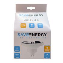 Lâmpada de Led AR111 12W 4000K 24 GU10 Bivolt - Save Energy - SE-105.2867