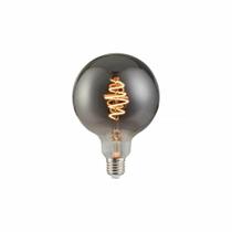Lâmpada de Led Balloon Filamento Black G125 5W 1800K - Brilia