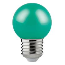 Lâmpada de led bolinha verde 1.2w 50lm biv e27 - cod. 7016131