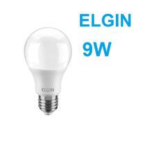 Lampada de led branca fria 9w 6500k elgin