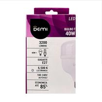 Lâmpada de Led Bulbo 40W 6500K E27 Autovolt - DEMI - PI-5356SC