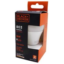 Lampada de Led Bulbo Black&Decker Branca BDA6-0800-02 Lampada de Led Bulbo Black&Decker Branca BDA6-0800-02