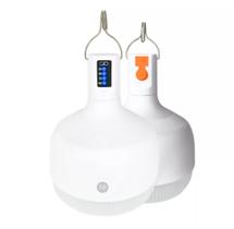 Lâmpada De Led Bulbo Recarregavel Portatil 48w Mecânica Camping