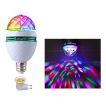 Lâmpada de LED colorida giratória para eventos festivos