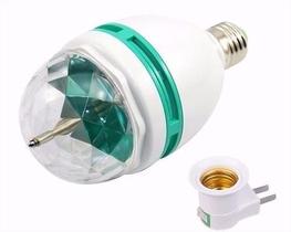 Lampada de Led Colorida Rgb Giratória Bola Maluca Lampada de Led Colorida Rgb Giratória Bola Maluca