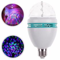 Lâmpada De Led Colorido Rotativa Giratória Bola Maluca Globo Lâmpada De Led Colorido Rotativa Giratória Bola Maluca Globo