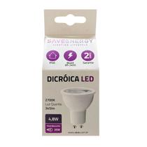 Lâmpada de Led Dicróica 4,8W 2700K GU10 Bivolt - Save Energy - SE-130.1099
