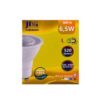 Lâmpada de Led Dicroica 6,5W 3000K 120 GU10 Bivolt - JNG - MK04JC21