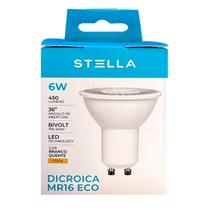 Lâmpada de Led Dicroica 6W 2700K 36 GU10 Bivolt - Stella - STH8535/27