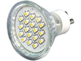 Lâmpada de LED Dicróica Taschibra Amarela GU10 - 1W 3000K JDCL