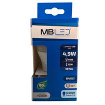 Lâmpada de Led G45 Bolinha E27 4,9W 6000K - MB Led - MLP5004 Lâmpada de Led G45 Bolinha E27 4,9W 6000K - MB Led - MLP5004